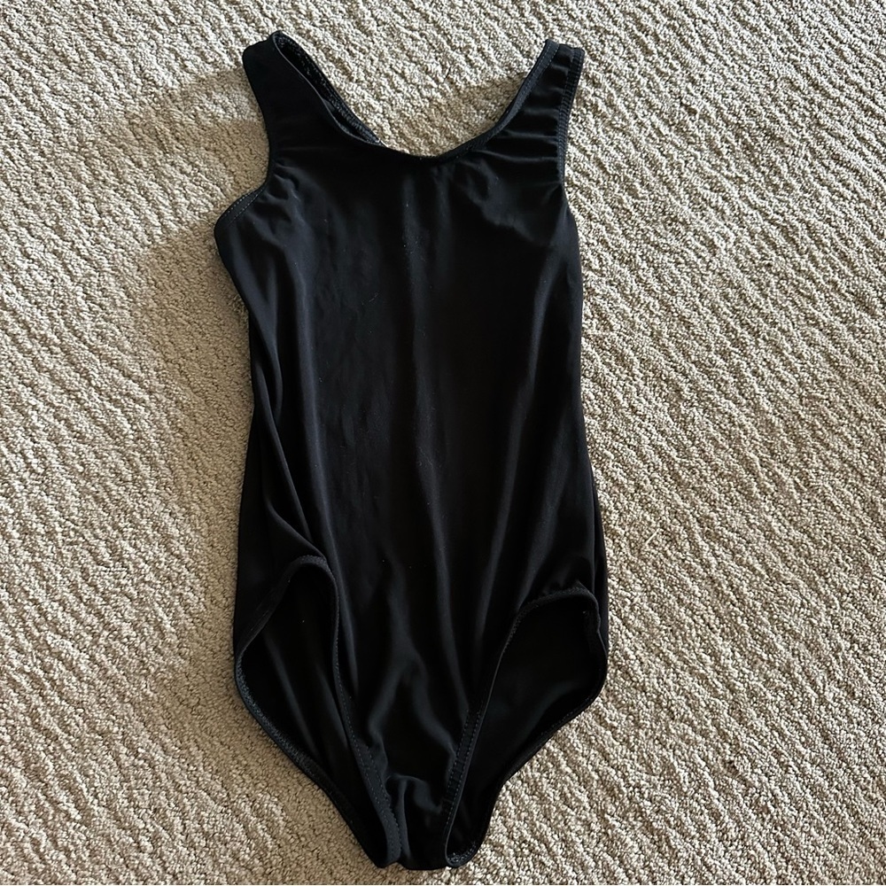 Child Black Dance Leotard